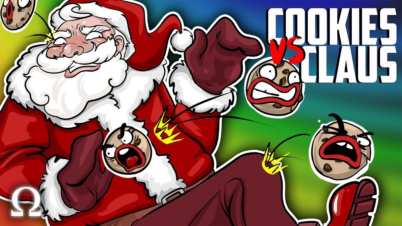 THE COOKIES STRIKE BACK! | Cookies vs Claus Santa Funny Moments Ft. Delirious, Cartoonz, Rilla
