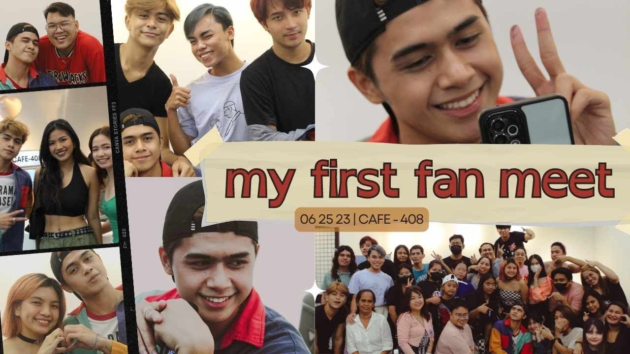 MATT CRUZ FIRST FAN MEET | CAFE - 408
