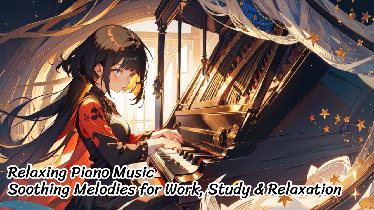 Relaxing Piano Music – Soothing Melodies for Work, Study & Relaxation