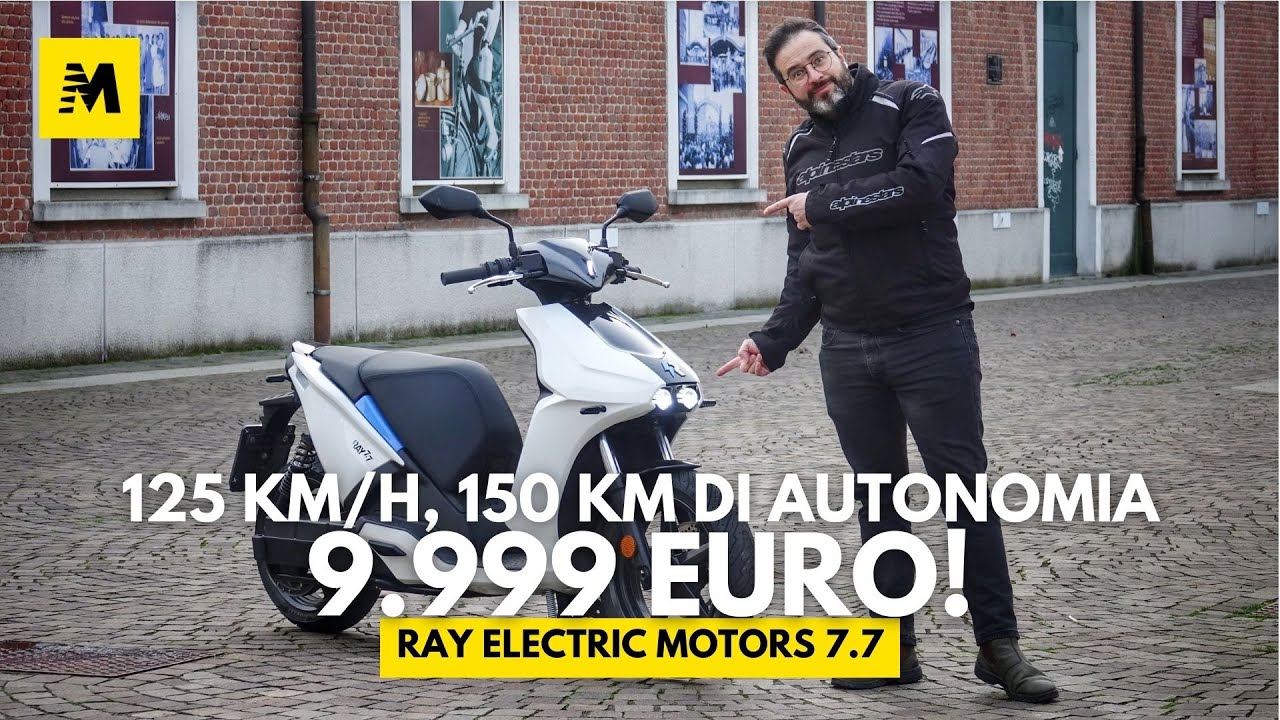 Ray 7.7: 125 Km/h, 150 Km di autonomia per 9.999 euro. Ne vale la pena? || Il nostro test!