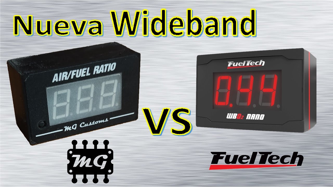 Nueva Wideband MG Customs vs Fueltech Nano