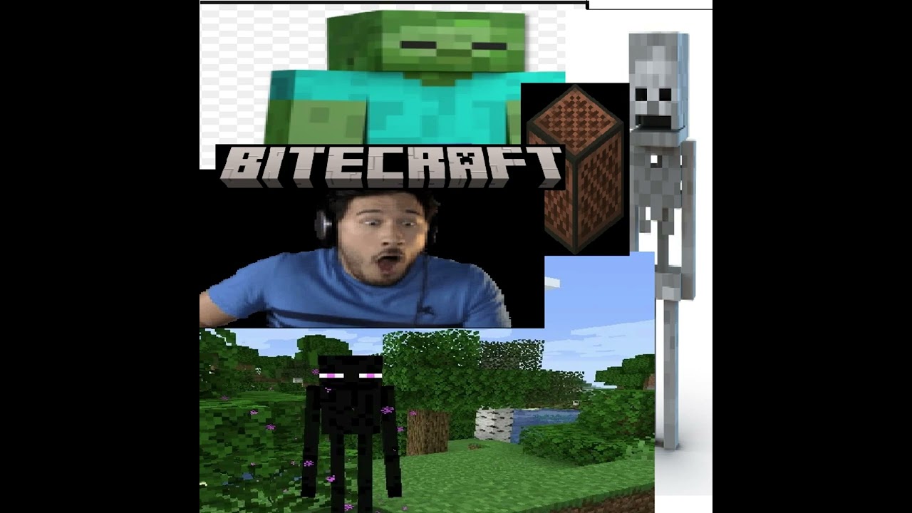 BITECRAFT - Bite but Minecraft mobs sings it