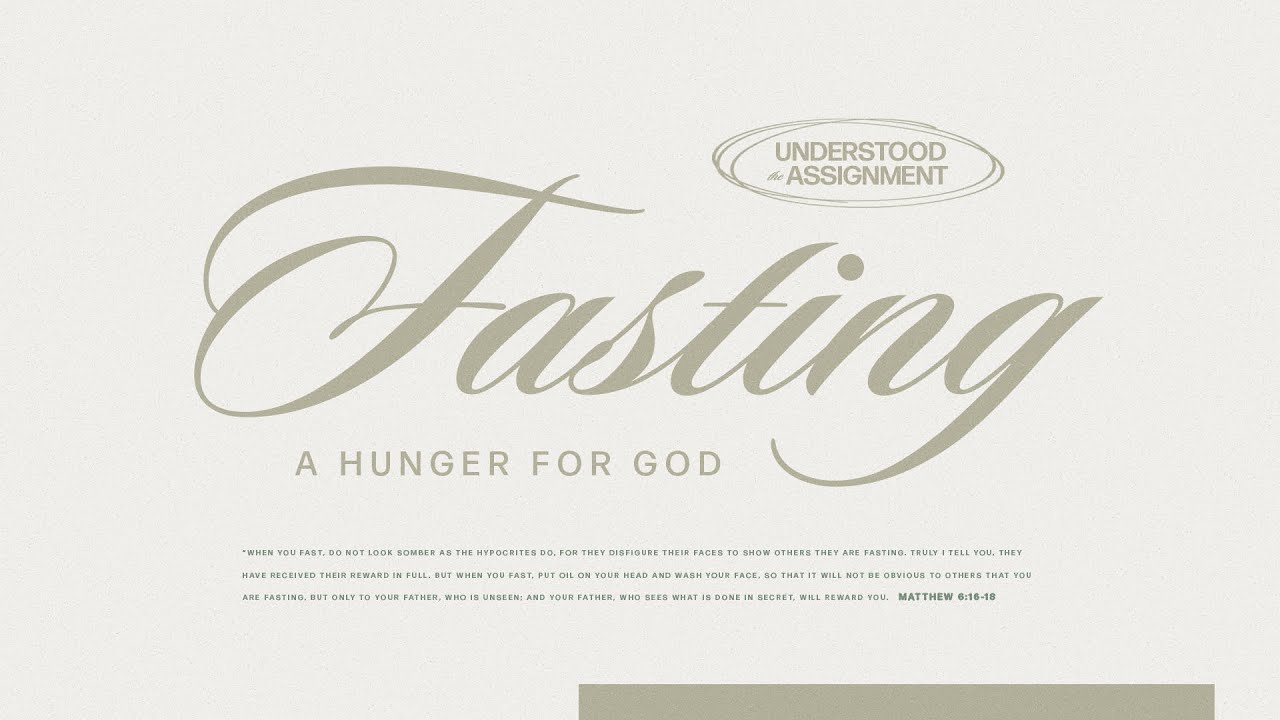 Fasting - A Hunger For God | Jonathan Clatt