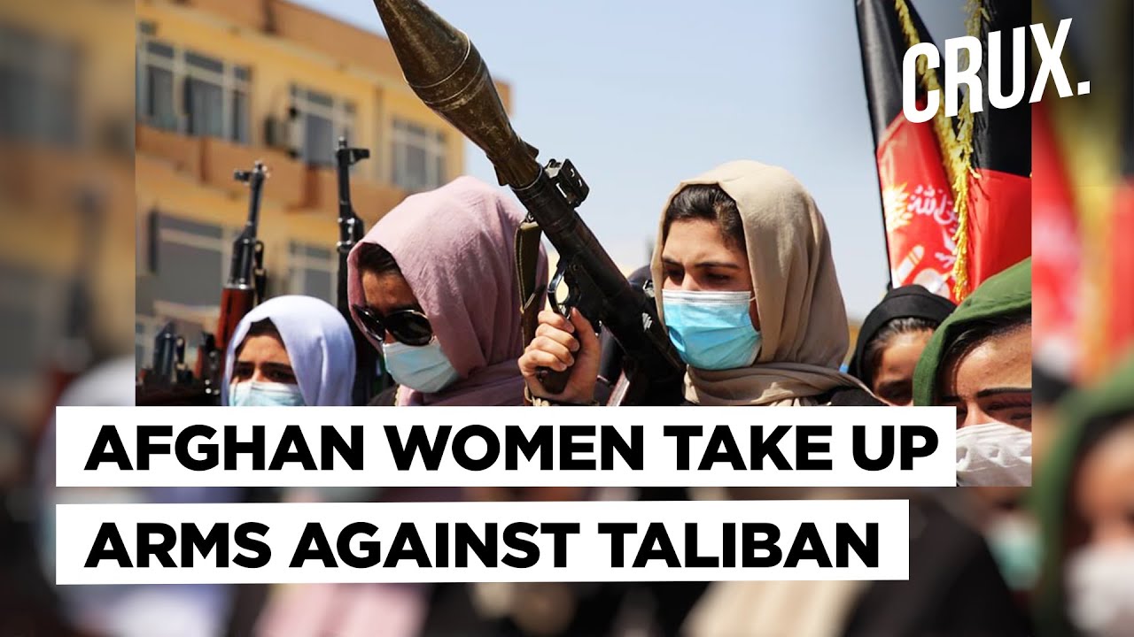 Afghan Women Take Up Arms, Chant Anti-Taliban Slogans in Defiance Ahead of US Troops Withdrawal