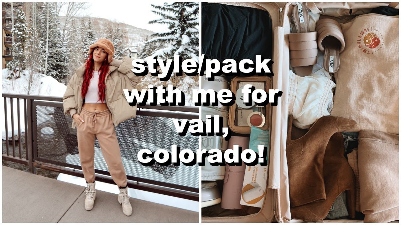 style/pack with me for vail, colorado! | Keaton Milburn