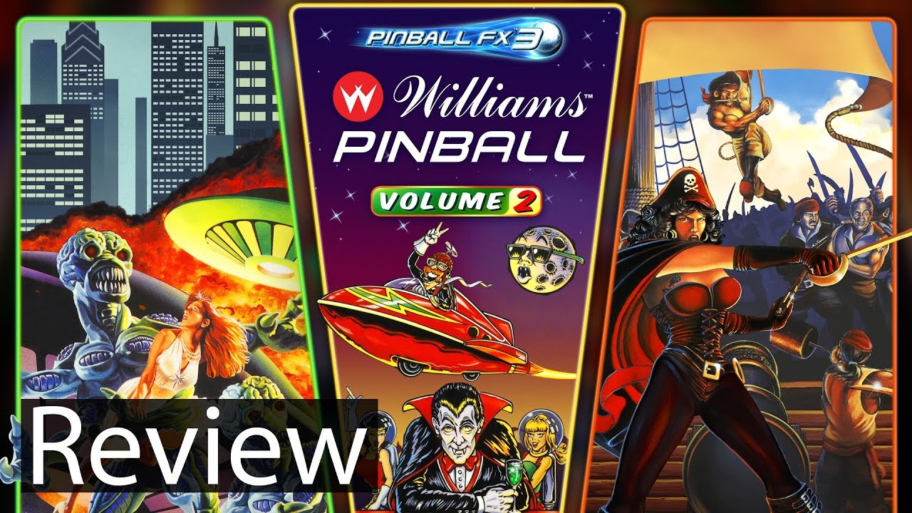 Обзор игрового процесса Pinball FX3: Williams Pinball Volume 2 (включая классические игры)