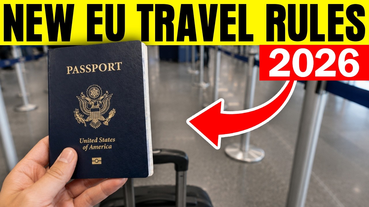 NEW Rules for Traveling to Europe in 2026 You MUST Know (ETIAS, EES & UK ETA)