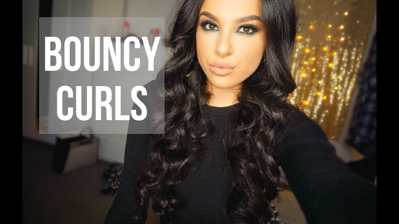 Bouncy Curls Hair Tutorial | Holidays 2015