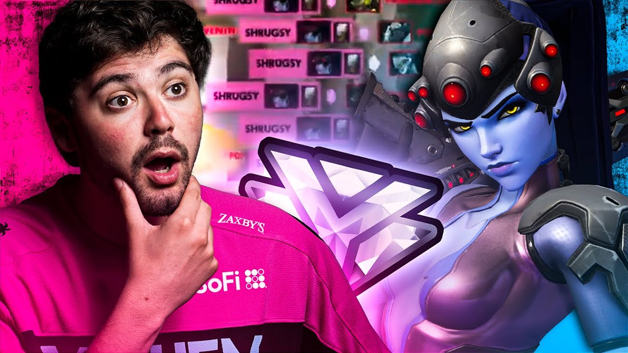 THIS WIDOWMAKER IS ACTUALLY DIAMOND!? | Samito Guess My Overwatch SR