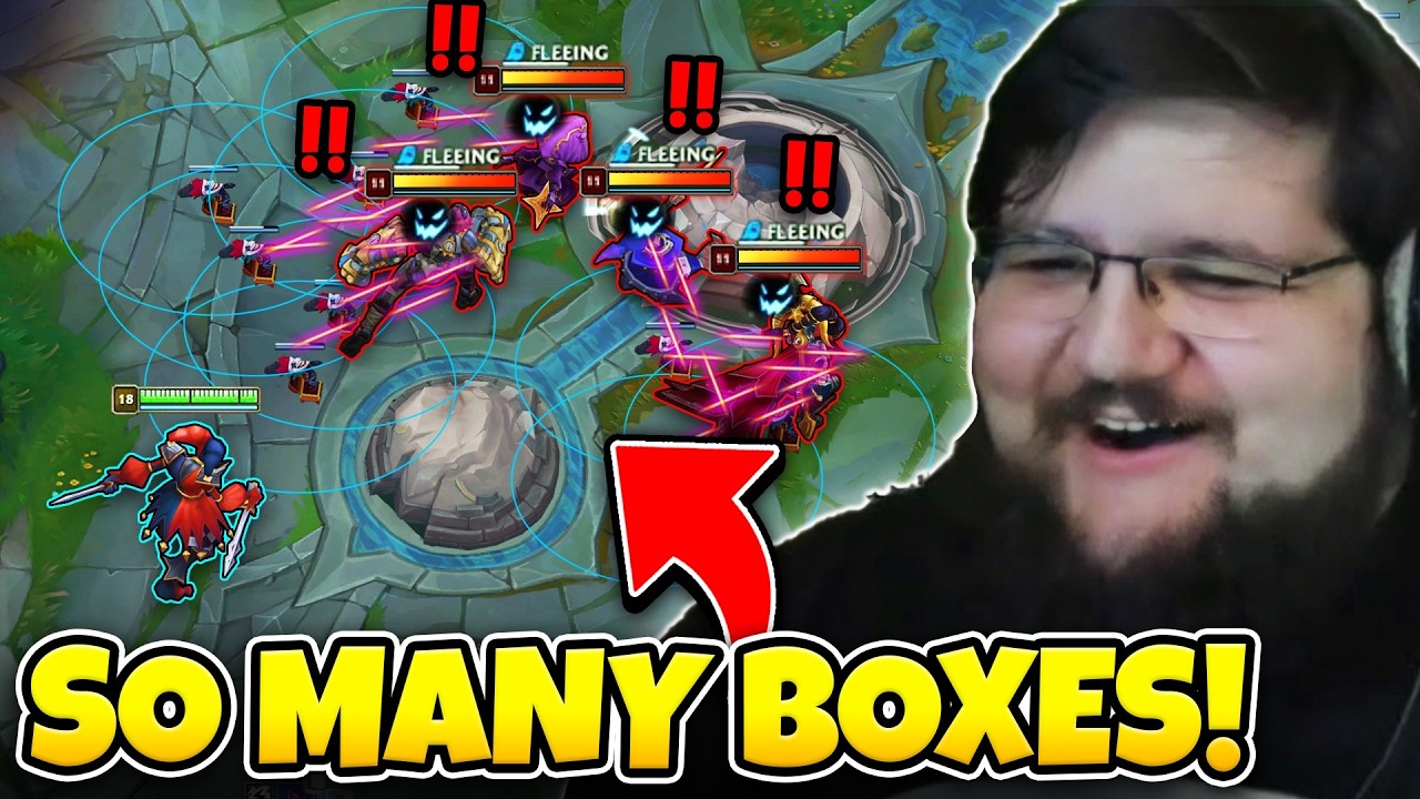 I win team fights before they begin (STACK SHACO BOXES)
