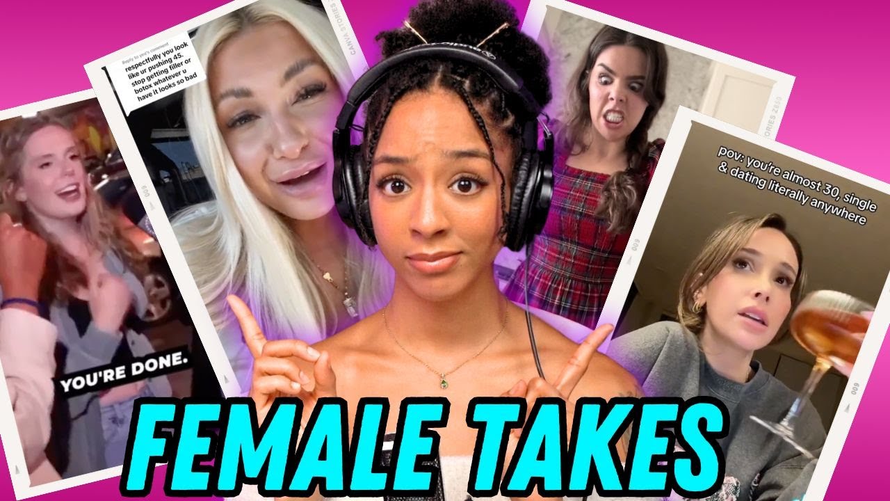 Reacting to UNHINGED TIkTok Girl Takes