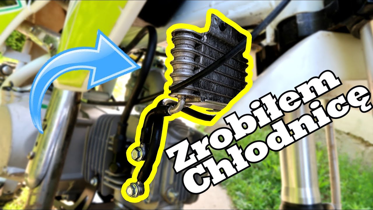 Zrobiłem Chłodnicę z Śmieci do PitBike