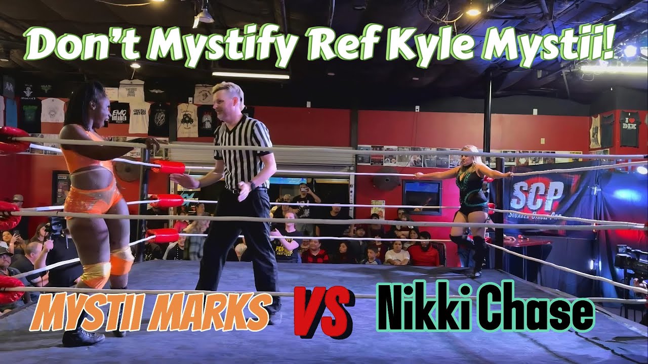 Nikki Chase vs Mystii Marks (C) for SCP West Texas Women’s Championship #womenswrestling