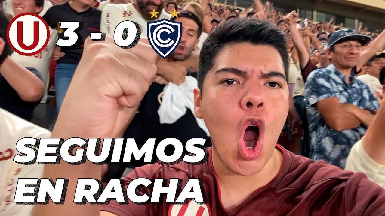 UNIVERSITARIO 3 - 0 CIENCIANO *CINCO TRIUNFOS AL HILO* - REACCIÓN DESDE EL ESTADIO