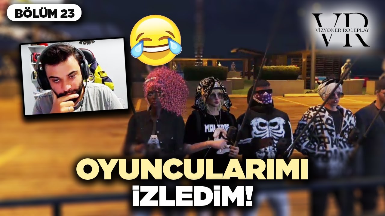 NO CLİP İLE OYUNCULARIMIN ROLLERİNİ İZLEDİM ! FİVEM VİZYONERP