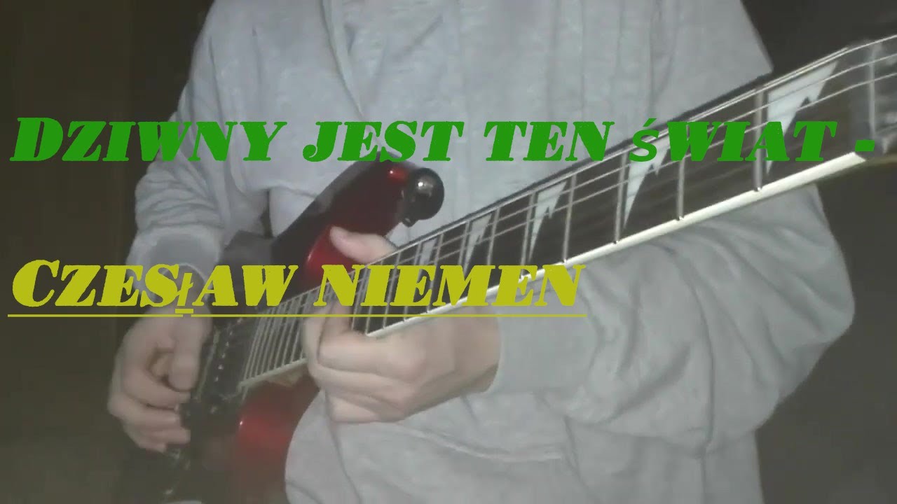 Czesław Niemen - Dziwny jest ten świat - Gitara Elektryczna (Cover)