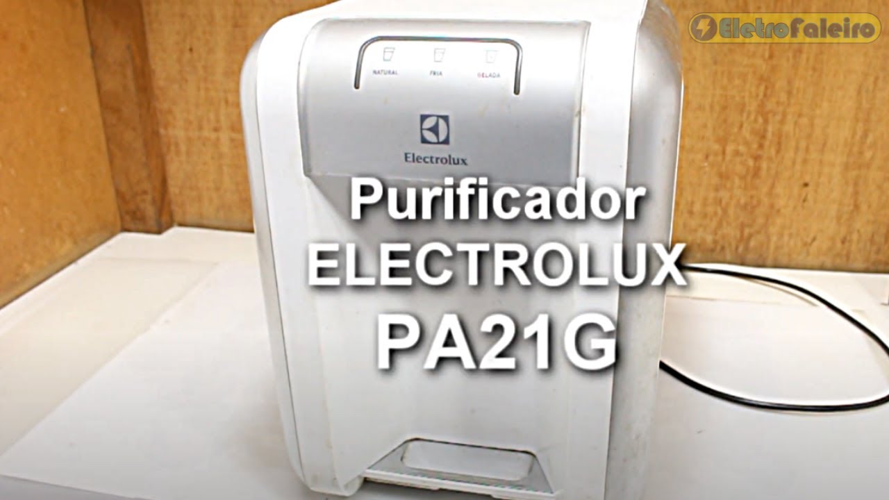 Purificador Electrolux PA21G, desmontagem e conserto.