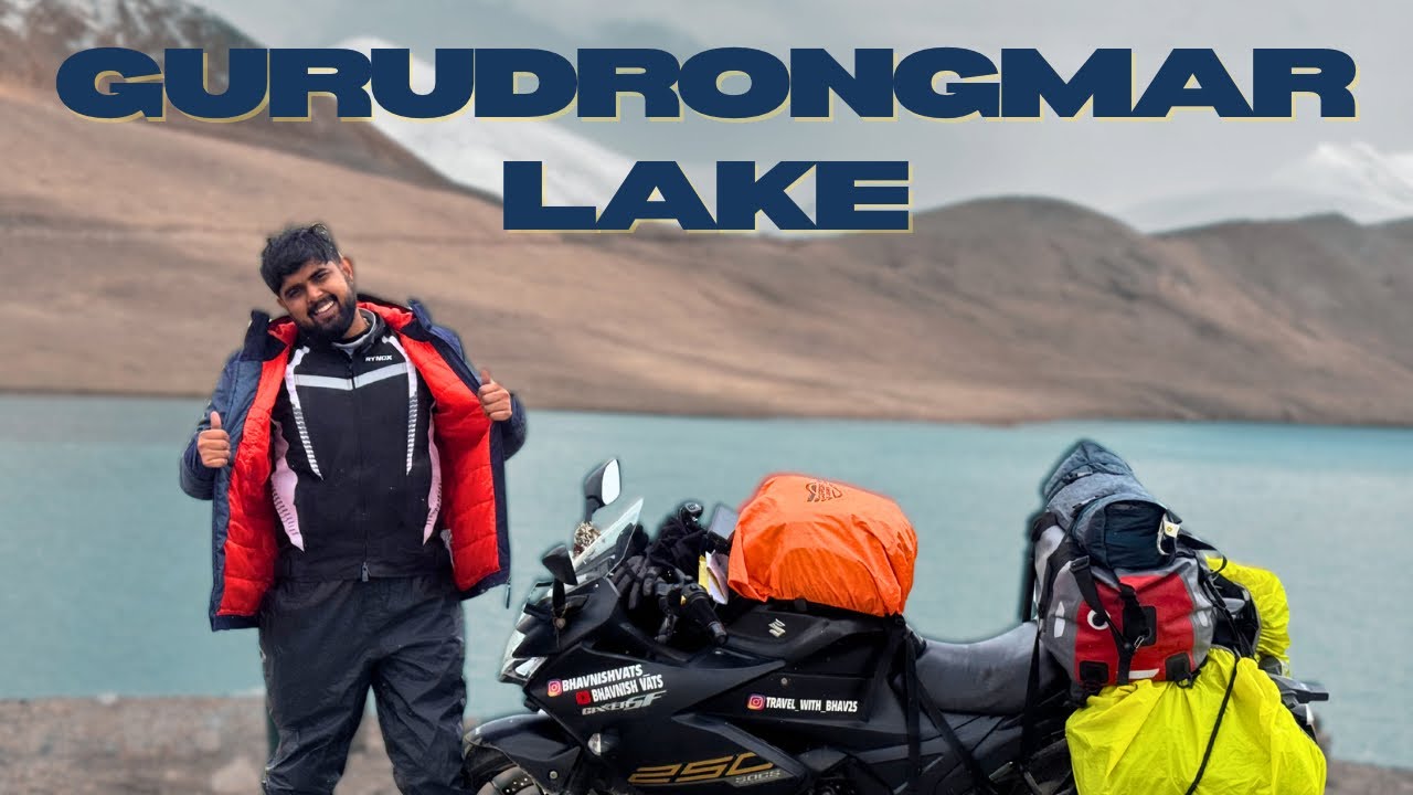 Gurudongmar Lake || Sikkim Off Roading || Delhi To Sikkim Bike Ride || Northeast Bike Ride