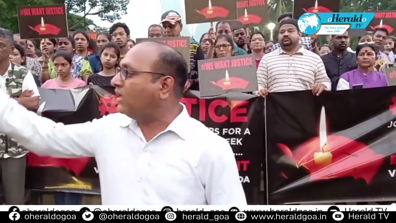 CANDLELIGHT PROTEST: Goans on candlelight march to seek justice for Banastarm Victims at old Goa