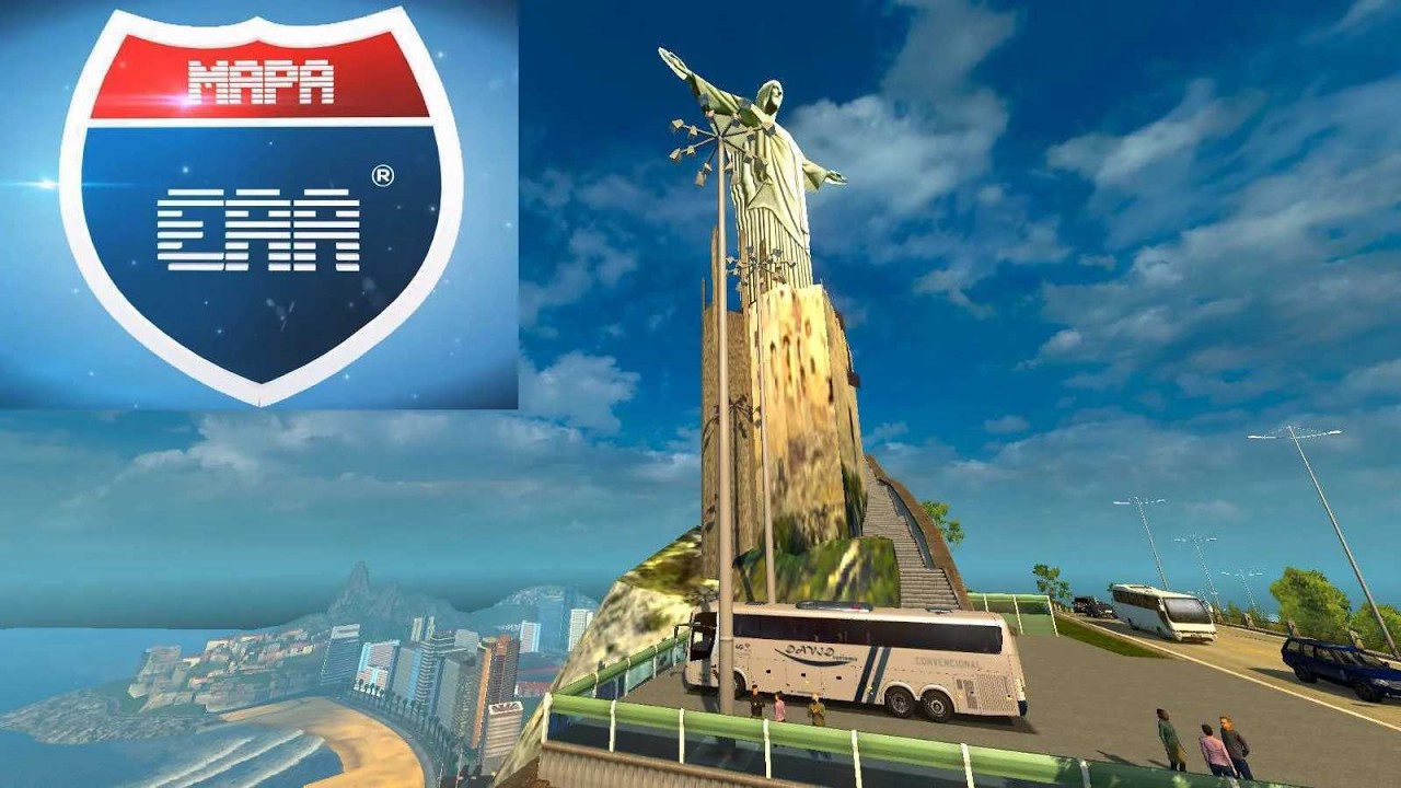ETS2 Mapa EAA 1.58 // Explorando a America // GAMEPLAY PT-BR