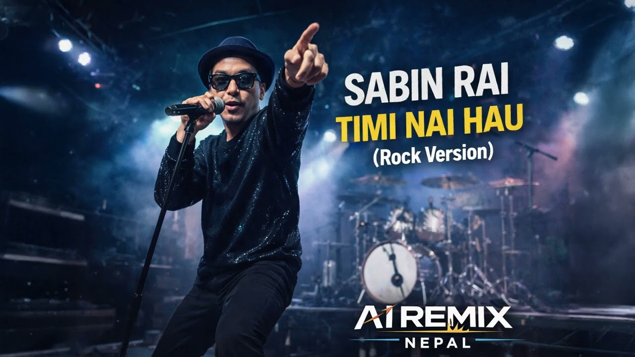 Sabin Rai - Timi Nai Hau (Rock Version) | AI Remix Nepal