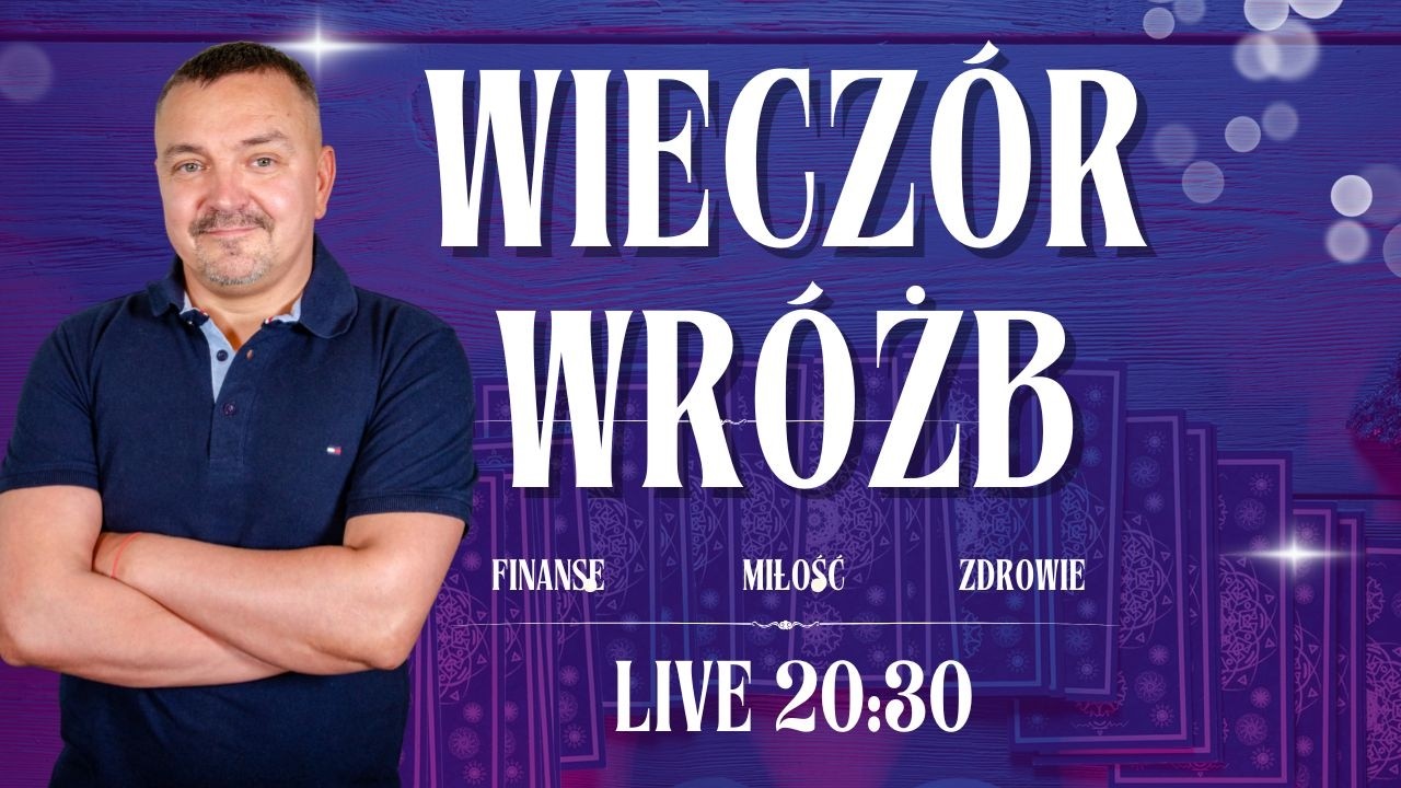 🔴Wieczór Wróżb na Żywo 🔮 Sylwester Chordecki – Odpowiedzi na Twoje Pytania!