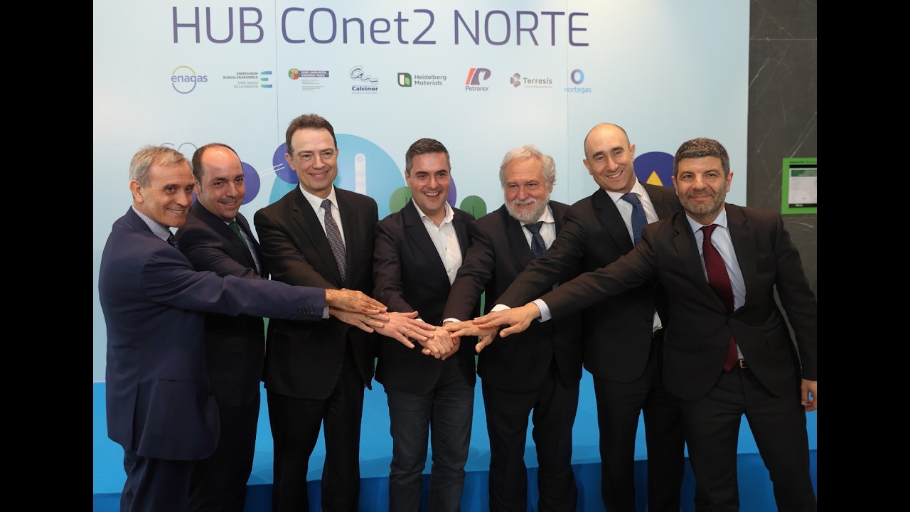 Enagás y Gobierno Vasco lideran un corredor que permitirá captar, transportar y almacenar CO2