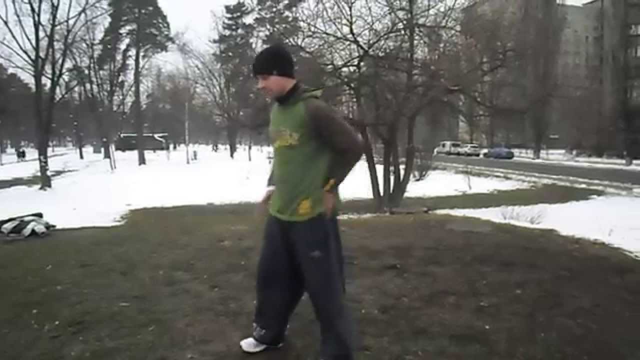 Видео обучение на боковое сальто (by Leito)