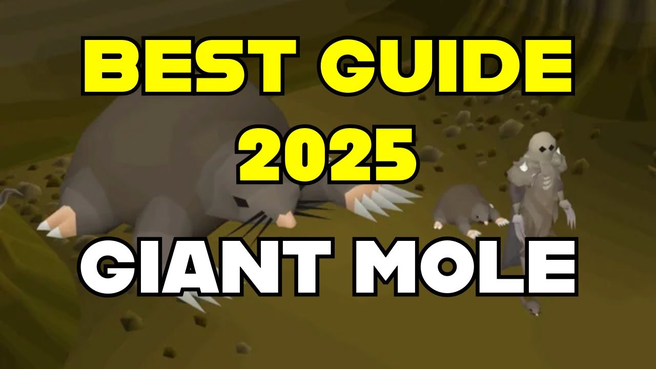 The Hardest Boss in OSRS: Giant Mole Guide