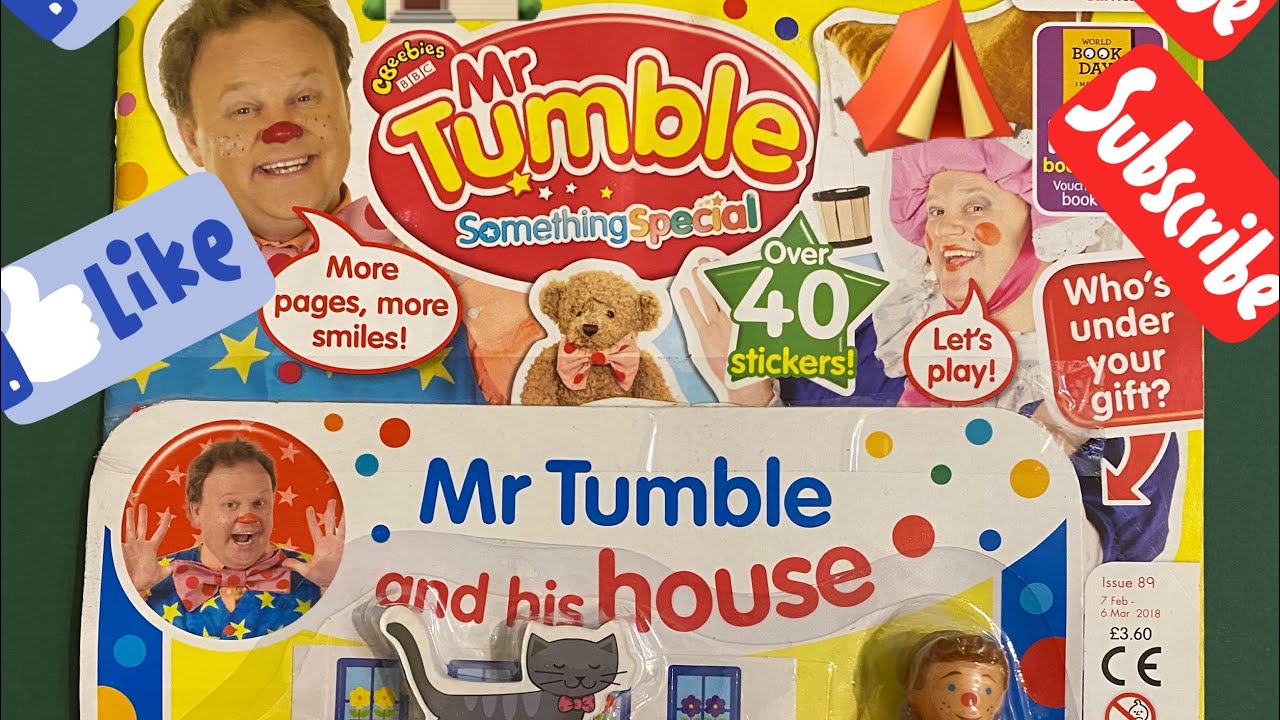 Mr Tumble Magazine (Mr Tumble and his house 🏡 🏠