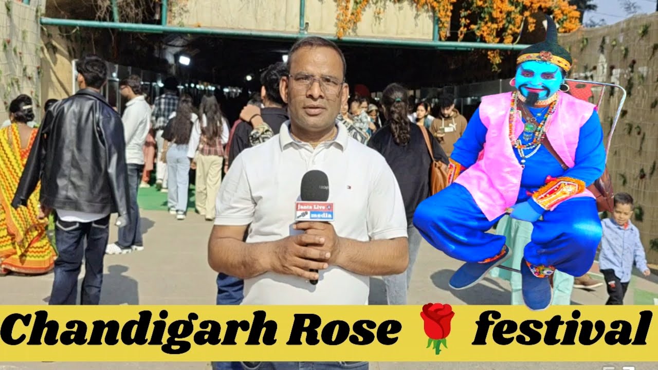 Chandigarh Rose festival 🎎🎎
