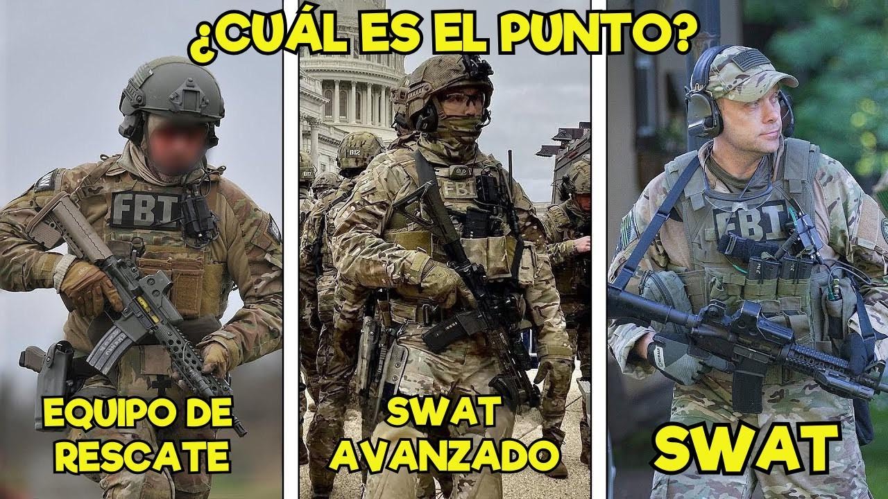 ¿Por qué el FBI tiene tantos equipos SWAT? HRT, SWAT mejorado y más explicado