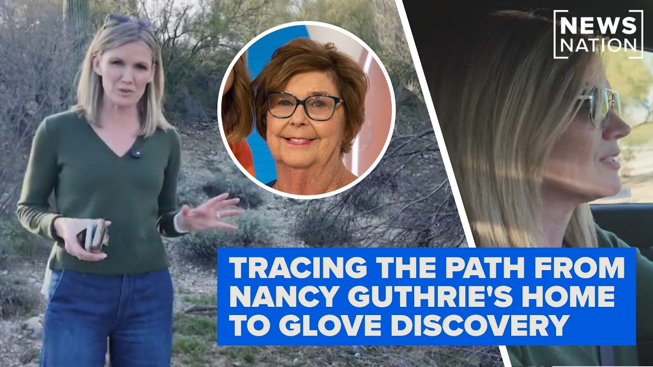NewsNation traces path from Nancy Guthrie's home to glove discovery | NewsNation Live