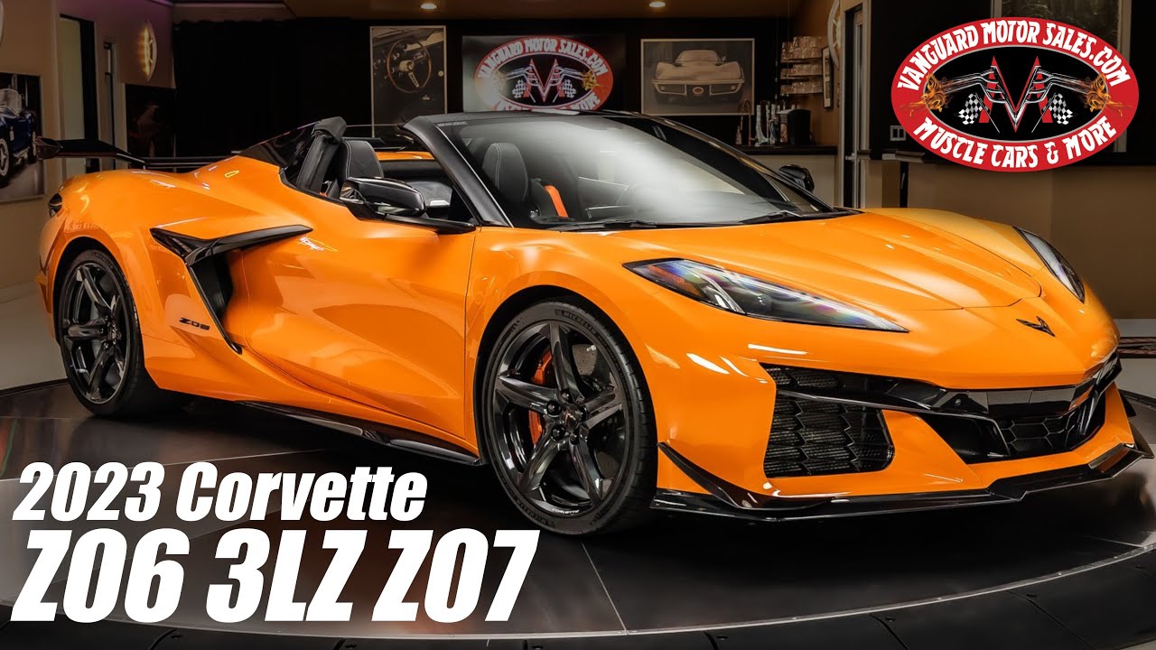 2023 Chevrolet Corvette Z06 Кабриолет 3LZ Z07 Продаётся Vanguard Motor Sales #4510
