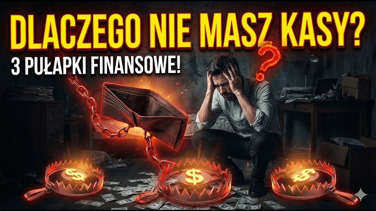 Dlaczego wciąż nie masz pieniędzy? 3 Pułapki finansowe, które blokują Twój portfel [ZMIEŃ TO]