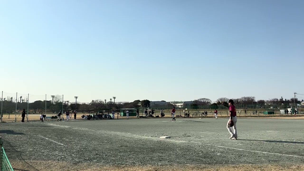 Hoshino Tigers vs 三鷹Practice 1回表 (2026/2/15 練習試合)