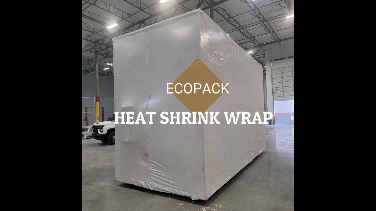 ECOPACK Shrink Wrap Film – Heat Gun Packaging Demonstration