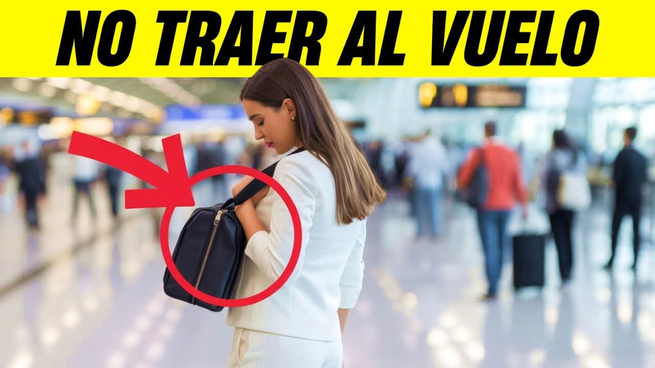7 NUEVOS ERRORES Con Tu EQUIPAJE DE MANO en AEROPUERTOS (¡TE LO PUEDEN CONFISCAR!)
