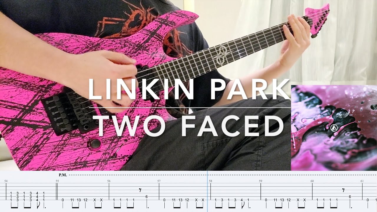 Two Faced - Linkin Park (Guitar cover with TAB)