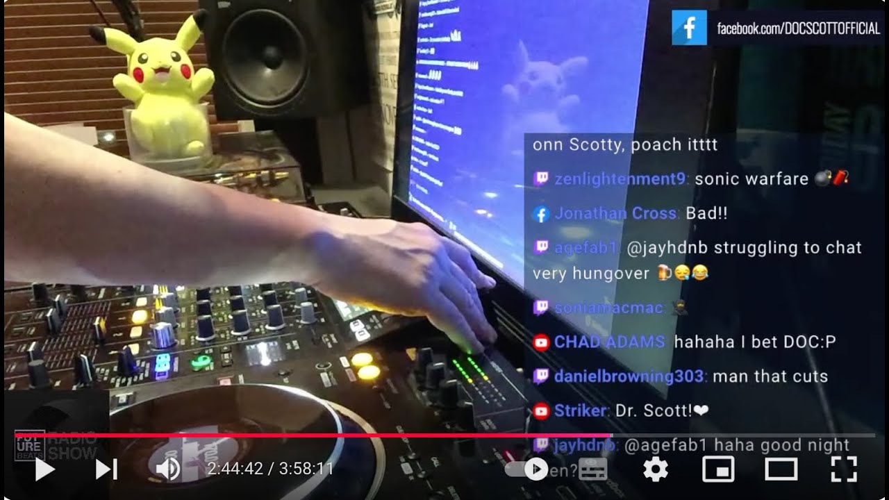 Doc Scott Future Beats Radio Show : Hour 3 for 3 hours special (Live stream) - 28.12.24