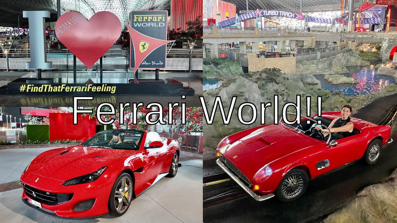 🏎️ World's Fastest Roller Coaster!! | Ferrari World Abu Dhabi Vlog! | Lauryn Rachel