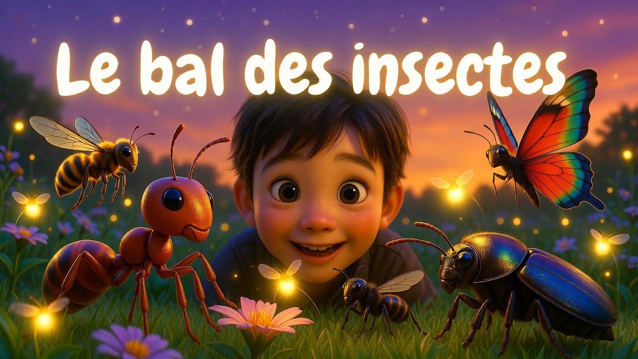 Le jardin des insectes en musique!
