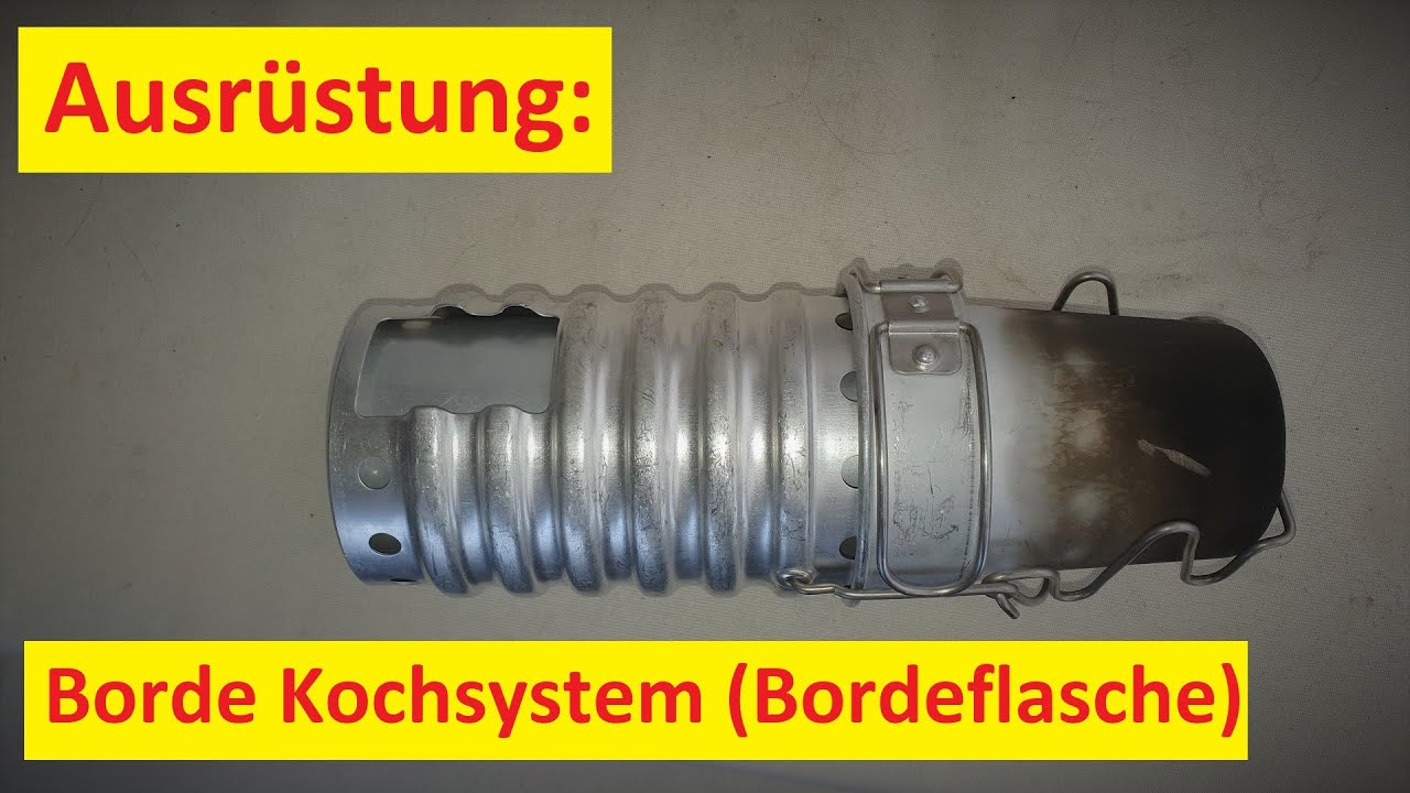 Ausrüstung: Borde Kochsystem, Bordeflasche CH Armee │DEUTSCH #127