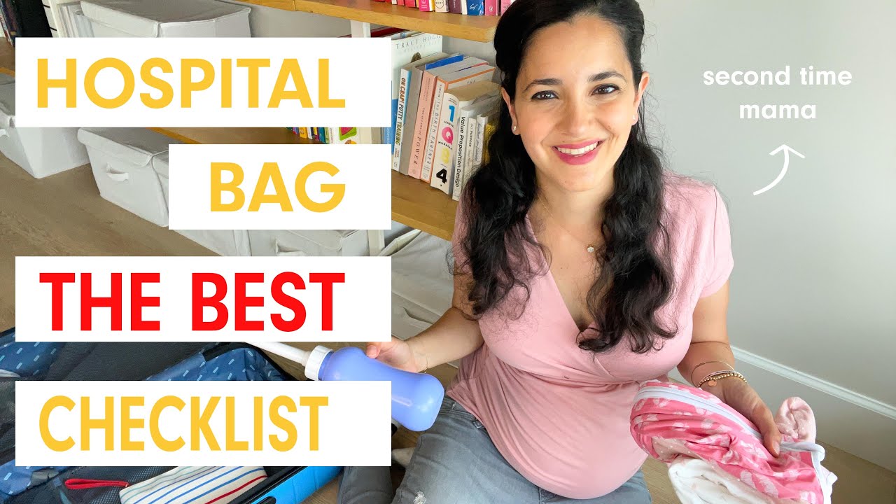 WHAT TO PACK IN HOSPITAL BAG FOR LABOR | Featuring the things I regretted not having the first time!