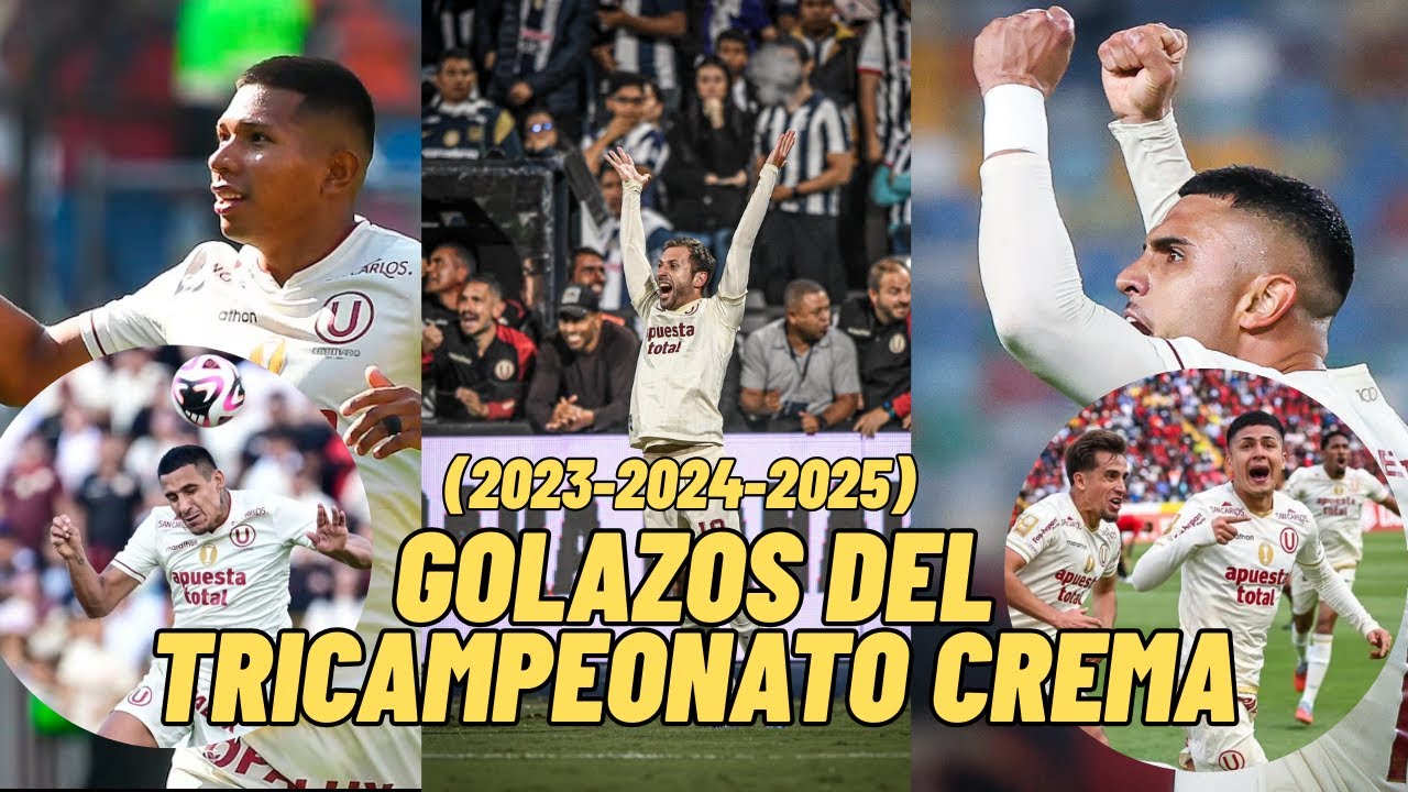 GOLAZOS DEL TRICAMPEONATO CREMA (2023-2024-2025)