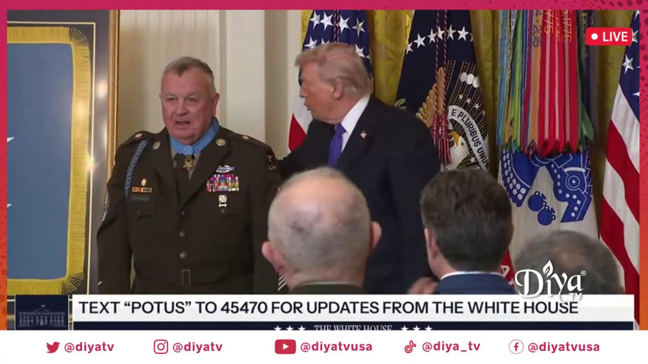 LIVE: President Trump Presents Medal of Honor to Three U.S. Army Soldiers