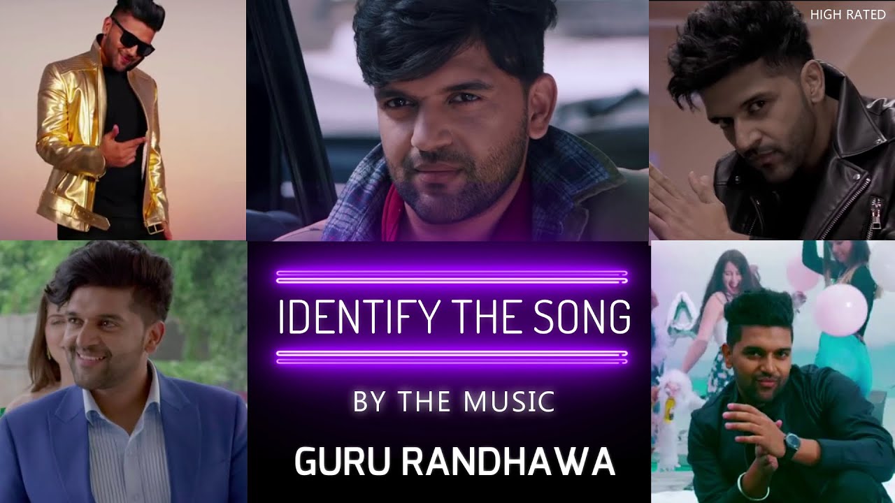 Guru Randhawa : Identify The Song By Its Music | Guess Guru Randhawa Songs Challenge | High Rated