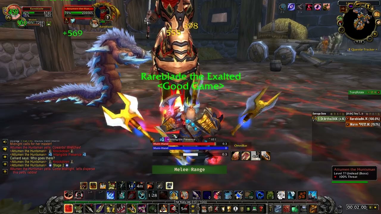 Karazhan Mount farm Hunter solo