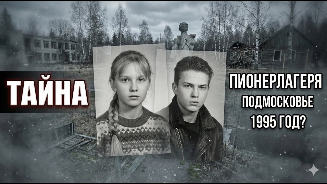 Двое влюбленных сбежали в заброшенный пионерлагерь в 1995. Их искали везде. Спустя 28 лет раскрыли..
