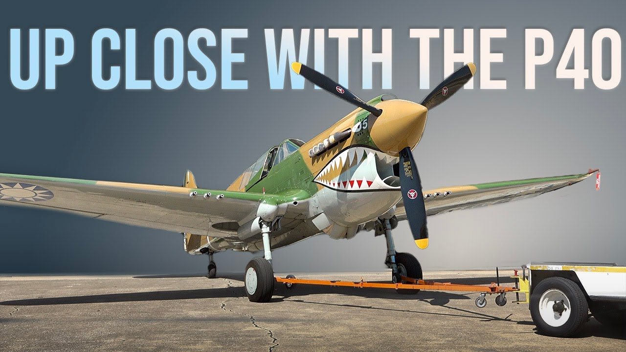 Up Close with the P-40 Warhawk | Flying Tigers & Cavanaugh Museum + Air-to-Air Footage